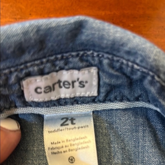 2T Gap Corduroys Pants Carter Denim Shirt Knit Beanie - Picture 8 of 10